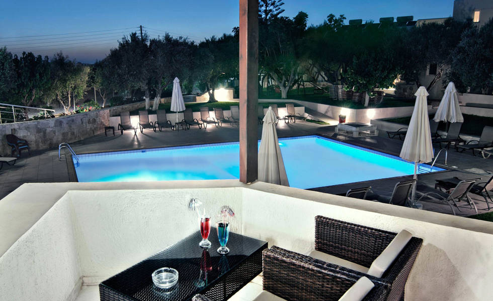 Ourania Apartments Gouves Crete - Pool